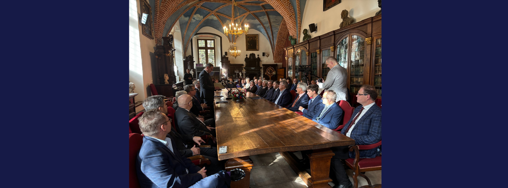 Meeting celebrating the Jagiellonian University Kosciuszko Foundation Partnership