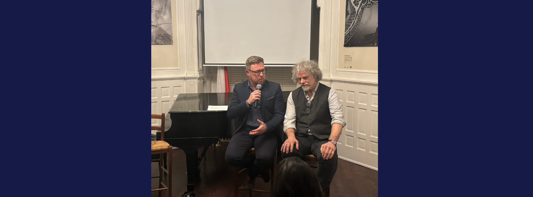 Tadeusz Dąbrowski Poetry Reading at the Kosciuszko Foundation Washington DC